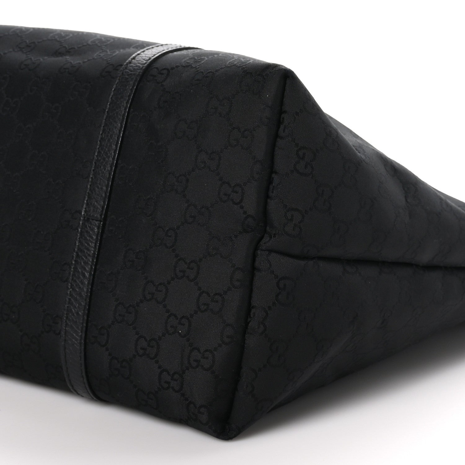 Gucci Nylon Monogram Large Joy Tote Black 8 of 10