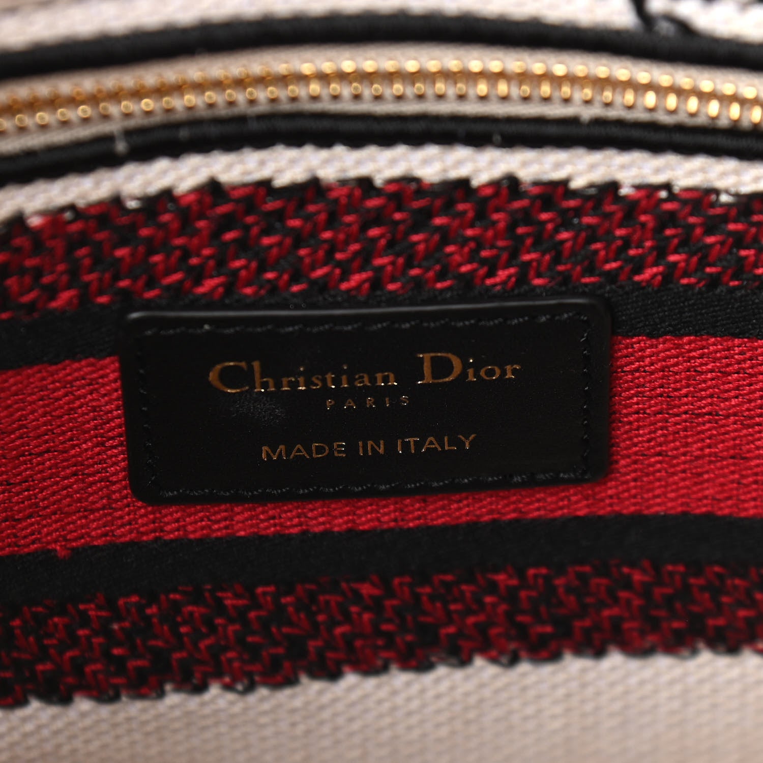 Christian Dior Canvas Medium DiorAmour Graffiti Lady D-Lite Latte 6 of 8