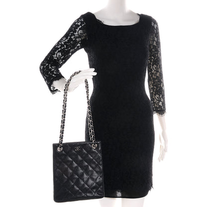 Chanel Caviar Quilted Small Shoulder Bag Black 2 of 7