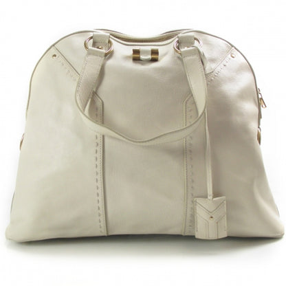Saint Laurent Leather Large Muse Ivory 1 of 10