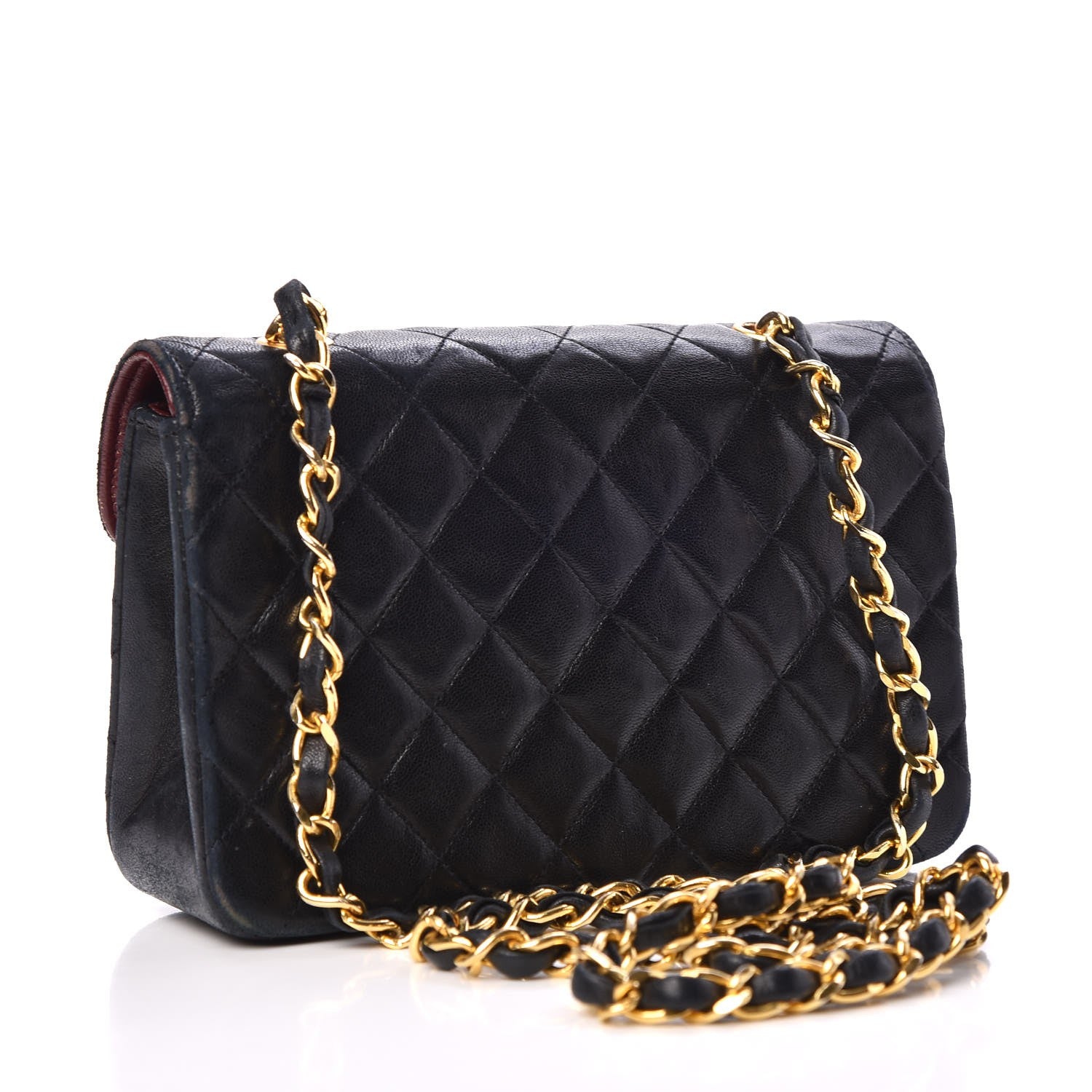 Chanel Lambskin Quilted Extra Mini Flap Black 3 of 10