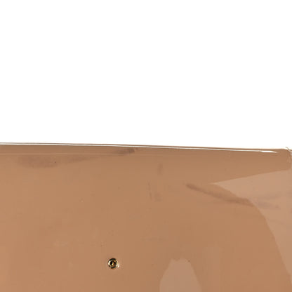 Louis Vuitton Patent Louise Clutch Nude 9 of 10