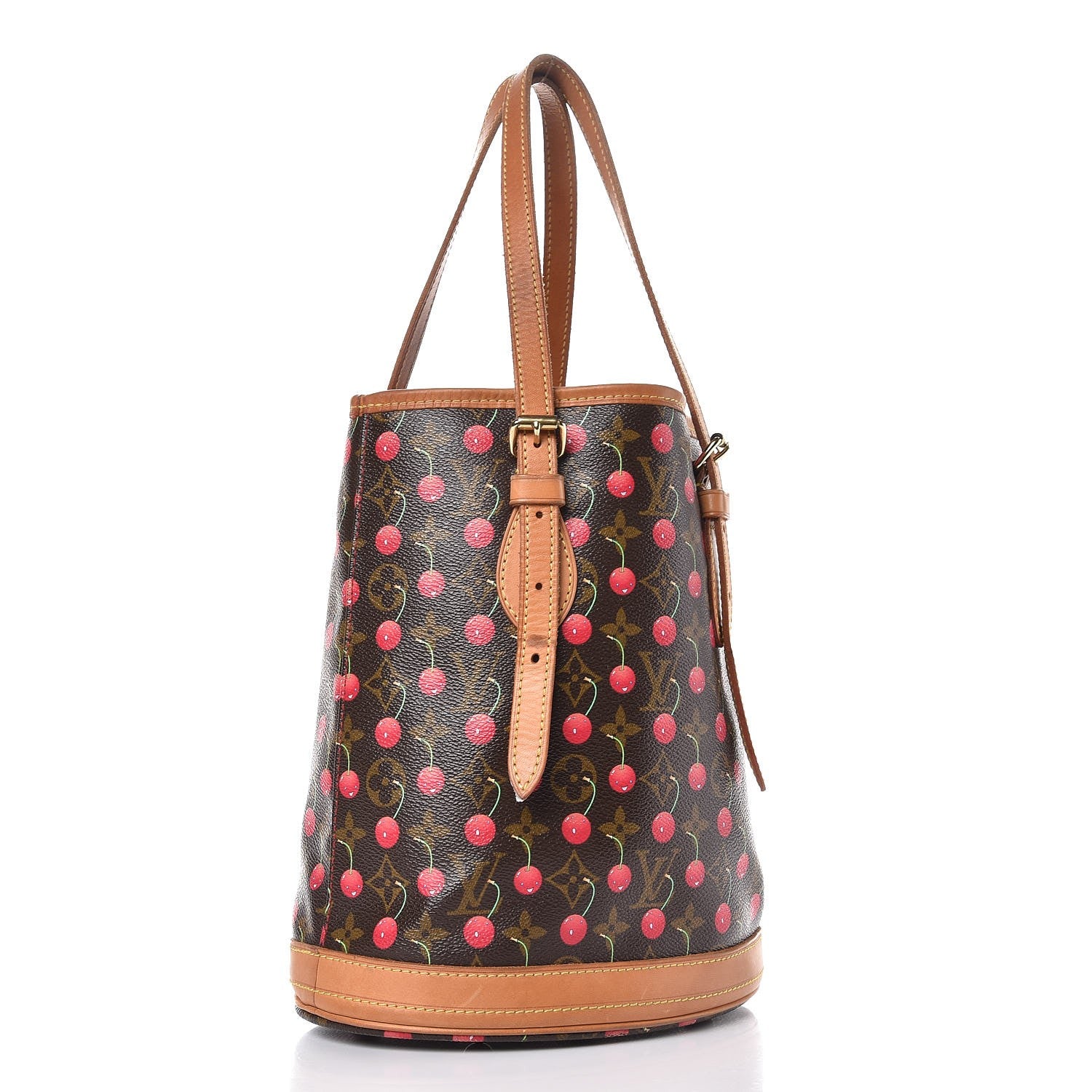 Louis Vuitton Monogram Cerises Bucket Bag 3 of 13