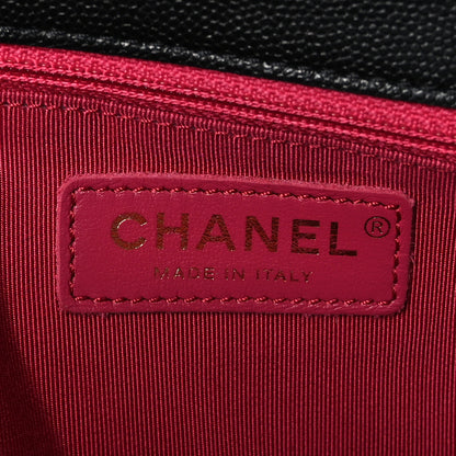 Chanel Caviar Quilted Medium Fashion Therapy Flap Bag Black 6 of 9