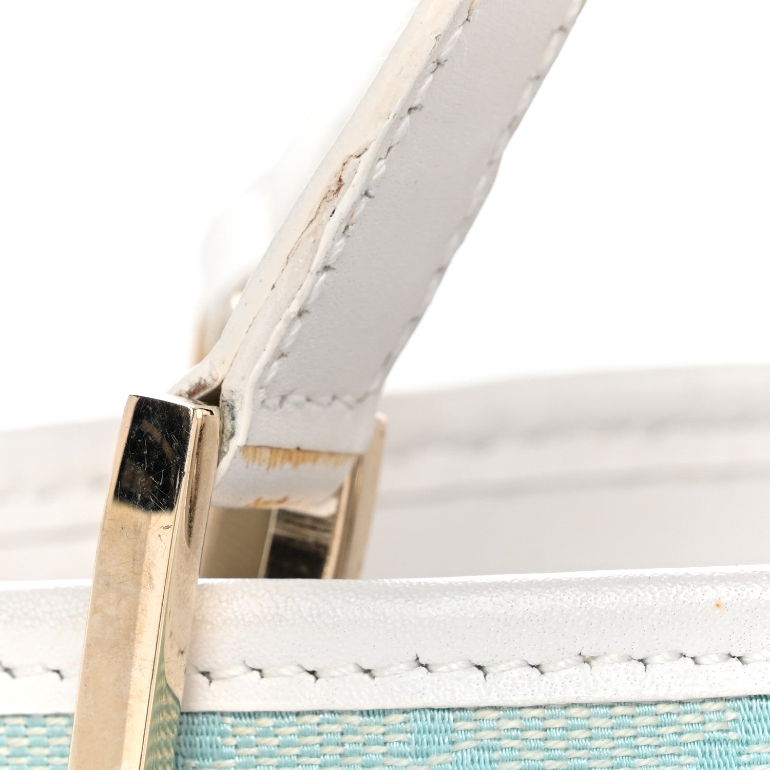 Gucci Monogram Small Bucket Tote Turquoise 16 of 18