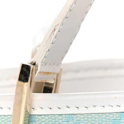Gucci Monogram Small Bucket Tote Turquoise 16 of 18