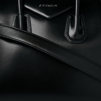 Givenchy Shiny Lord Calfskin Medium Antigona Black 8 of 10