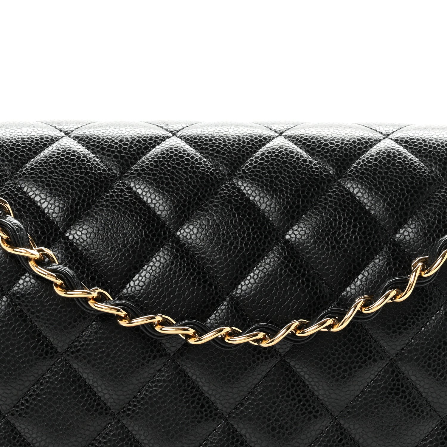 Chanel Caviar Quilted Maxi Double Flap Black 8 of 11