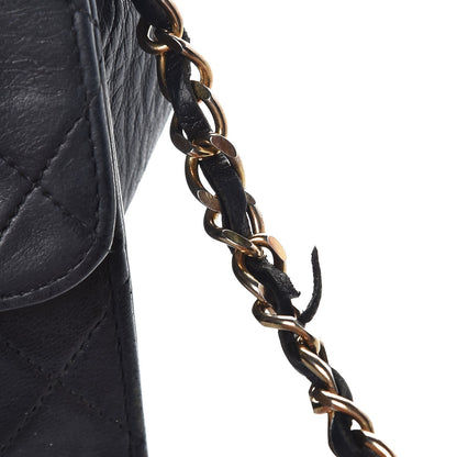 Chanel Lambskin Quilted Medium Single Flap Black 10 of 10