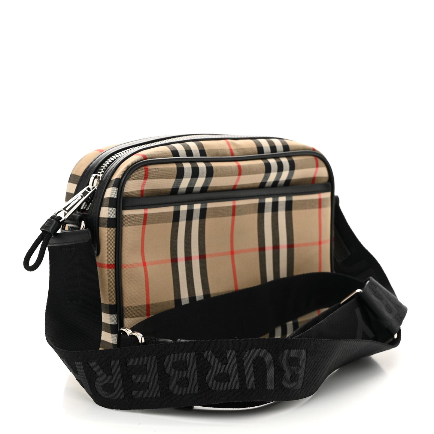 Canvas Check Paddy Messenger Archive Beige