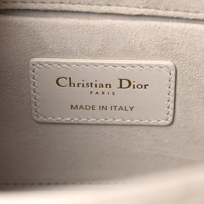Christian Dior Calfskin Cannage Lady D-Joy White 6 of 16