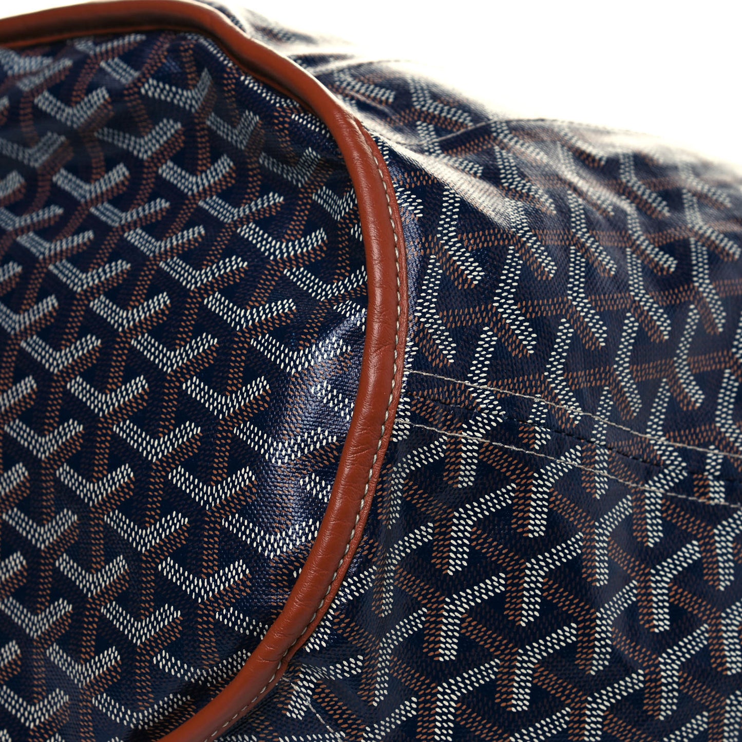 Goyardine Reversible Belharra Navy Gold