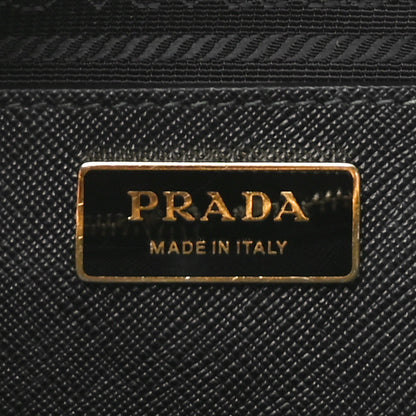 Prada Saffiano Lux Large Galleria Double Zip Tote Black 6 of 9