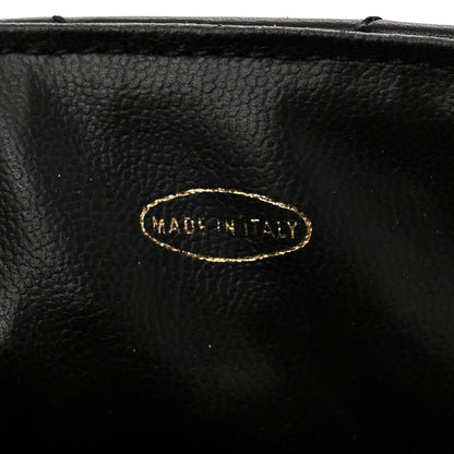 Chanel Lambskin Quilted Flap Waist Belt Bag 85 34 Black 8 of 11