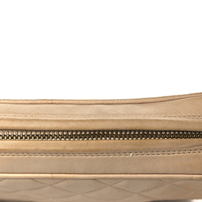 Chanel Lambskin Quilted Tassel Flap Camera Case Beige 14 of 15