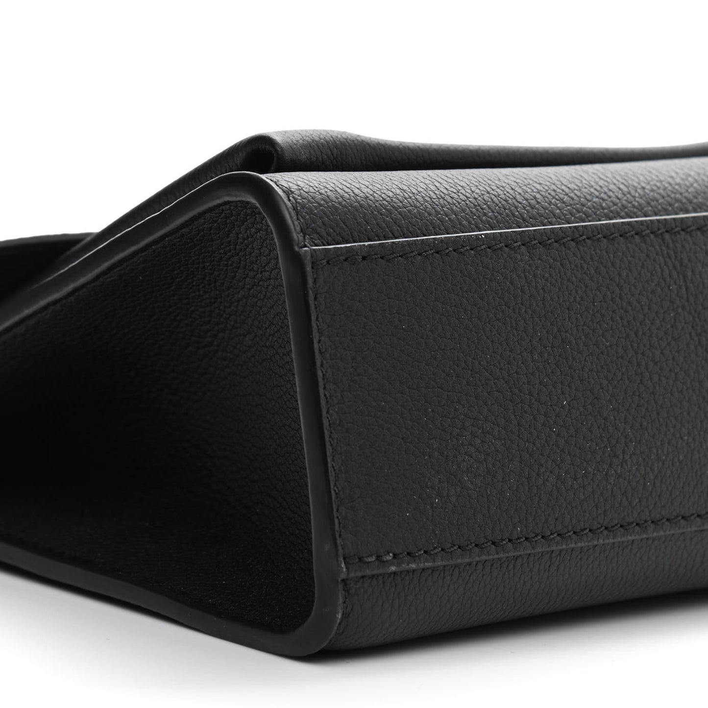 Soft Calfskin Mylockme Chain Bag BB Black