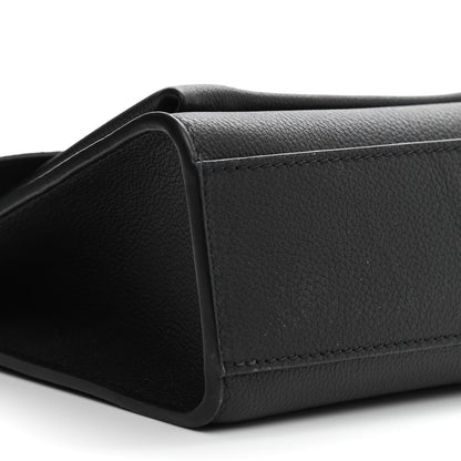 Louis Vuitton Soft Calfskin Mylockme Chain Bag BB Black 8 of 11