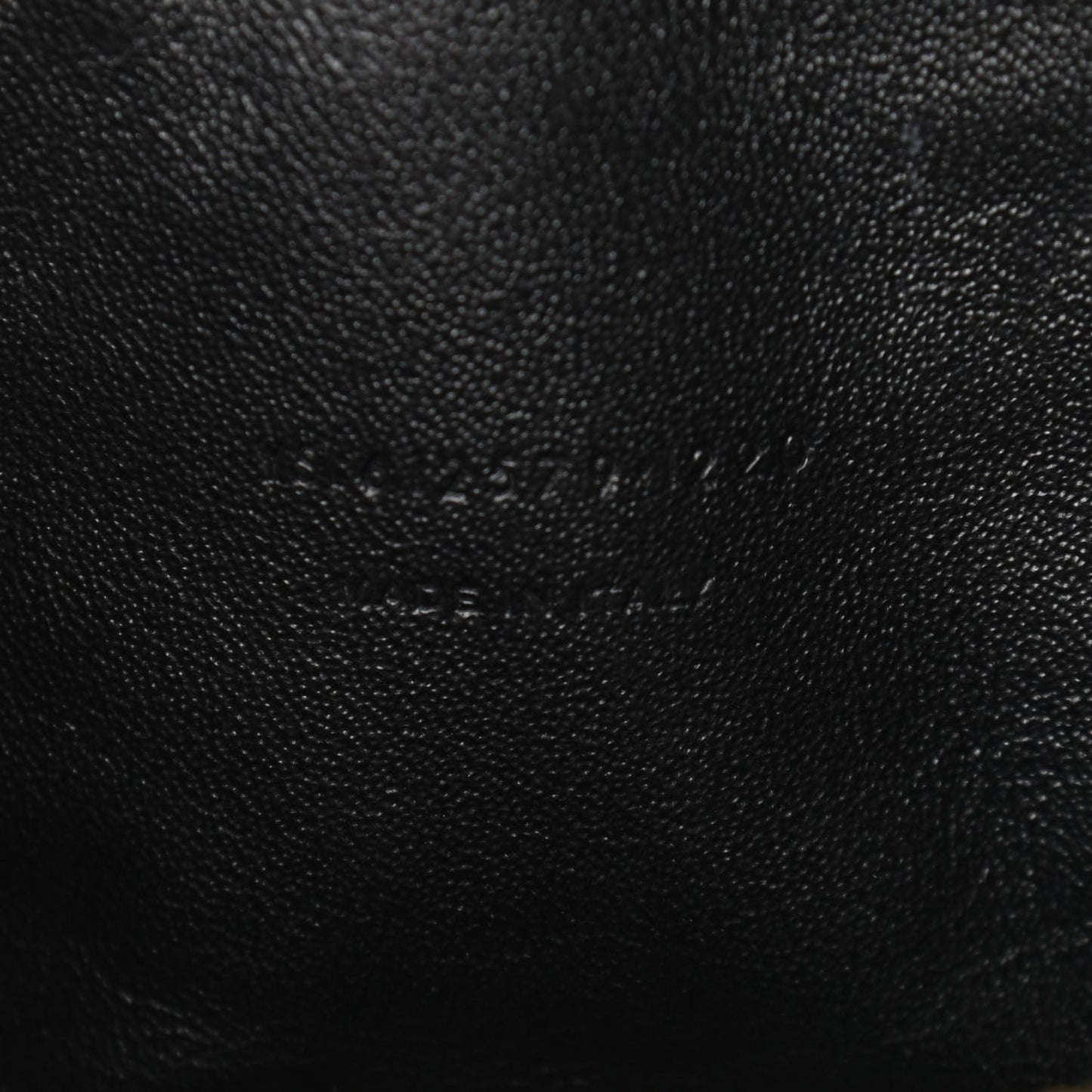 Grain De Poudre Matelasse Monogram Mini Lou Camera Bag Black