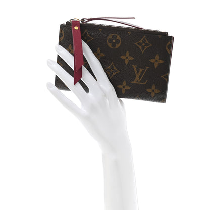 Louis Vuitton Monogram Adele Compact Wallet Fuchsia 2 of 10