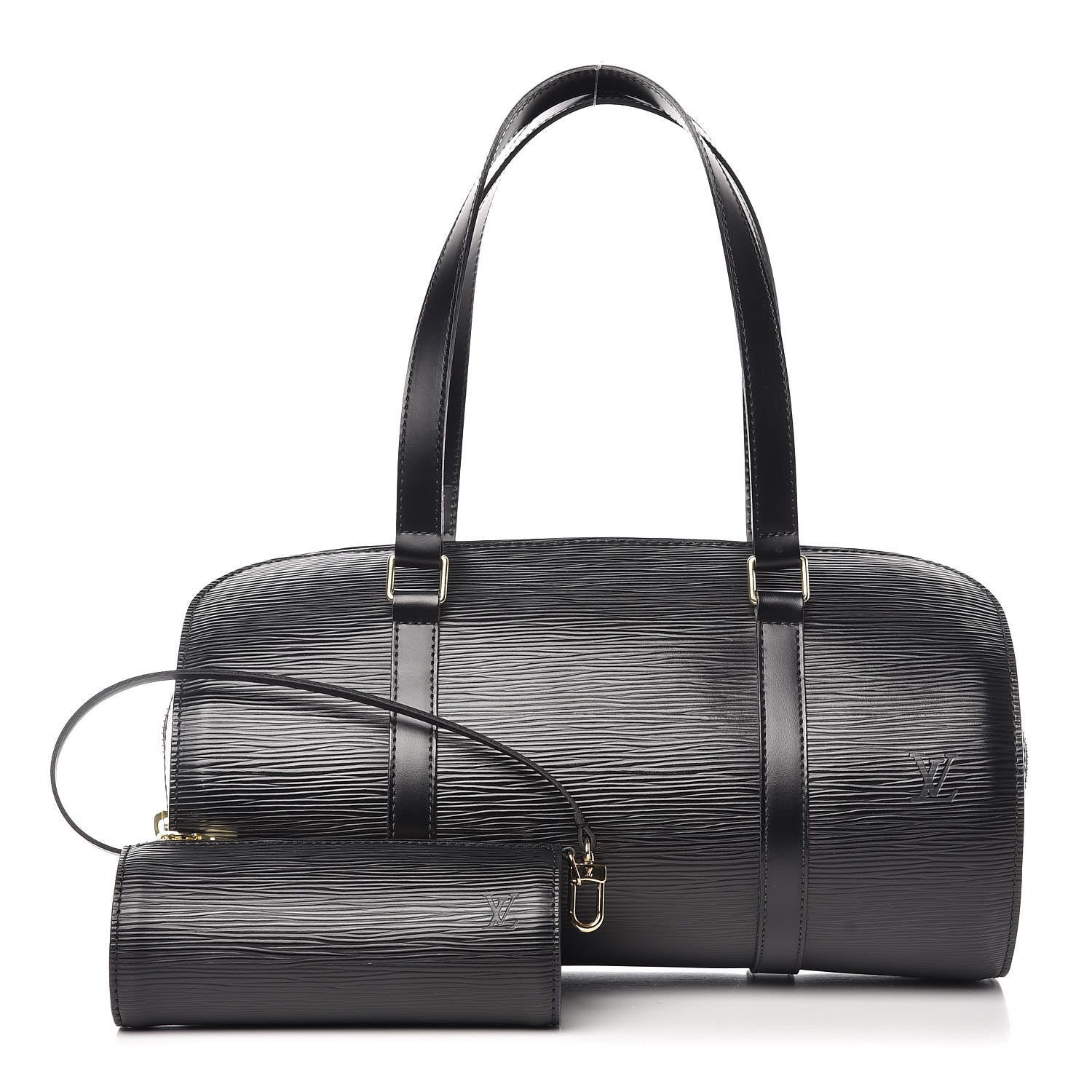 Louis Vuitton Epi Soufflot Black 1 of 7