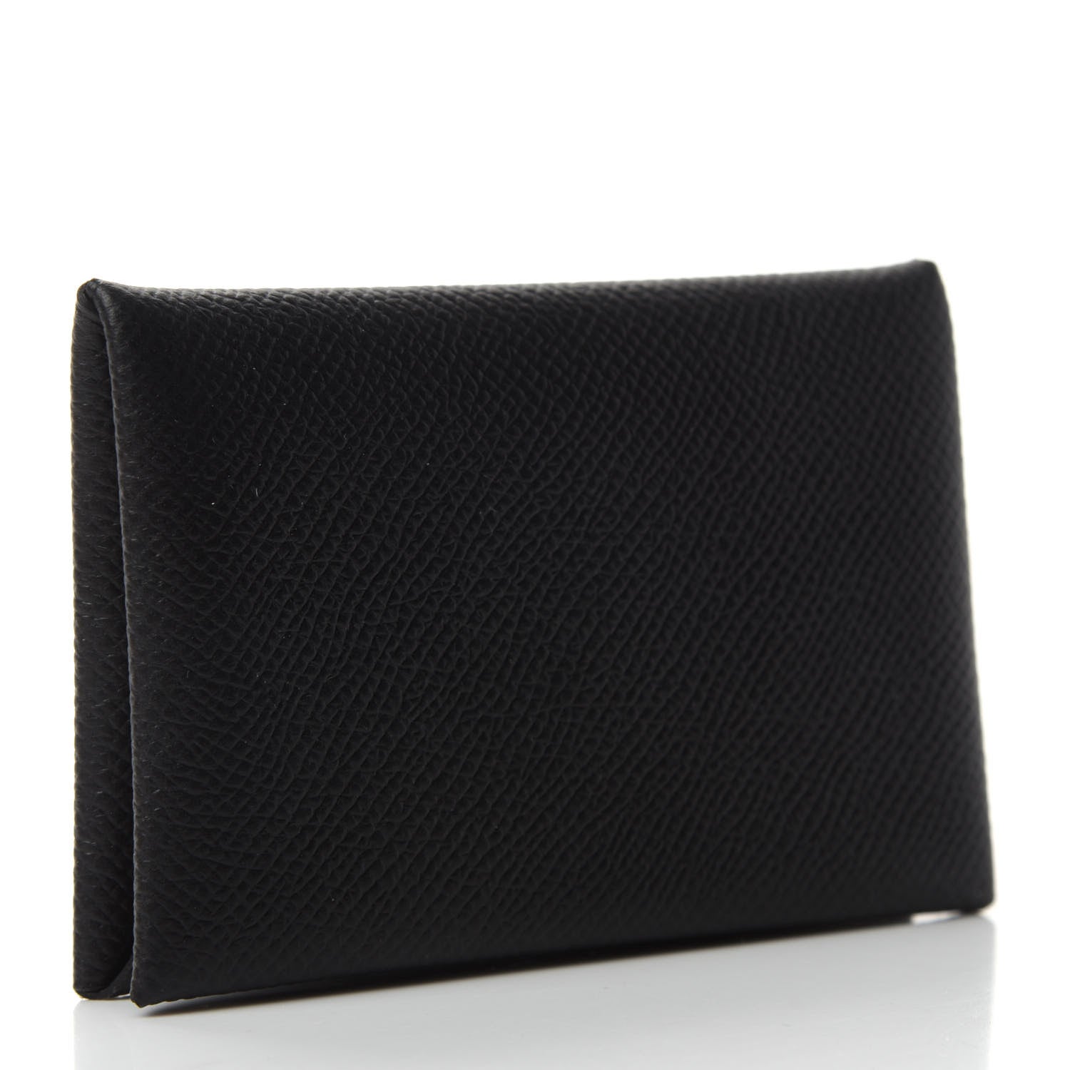 Hermes Epsom Calvi Card Case Black 3 of 8