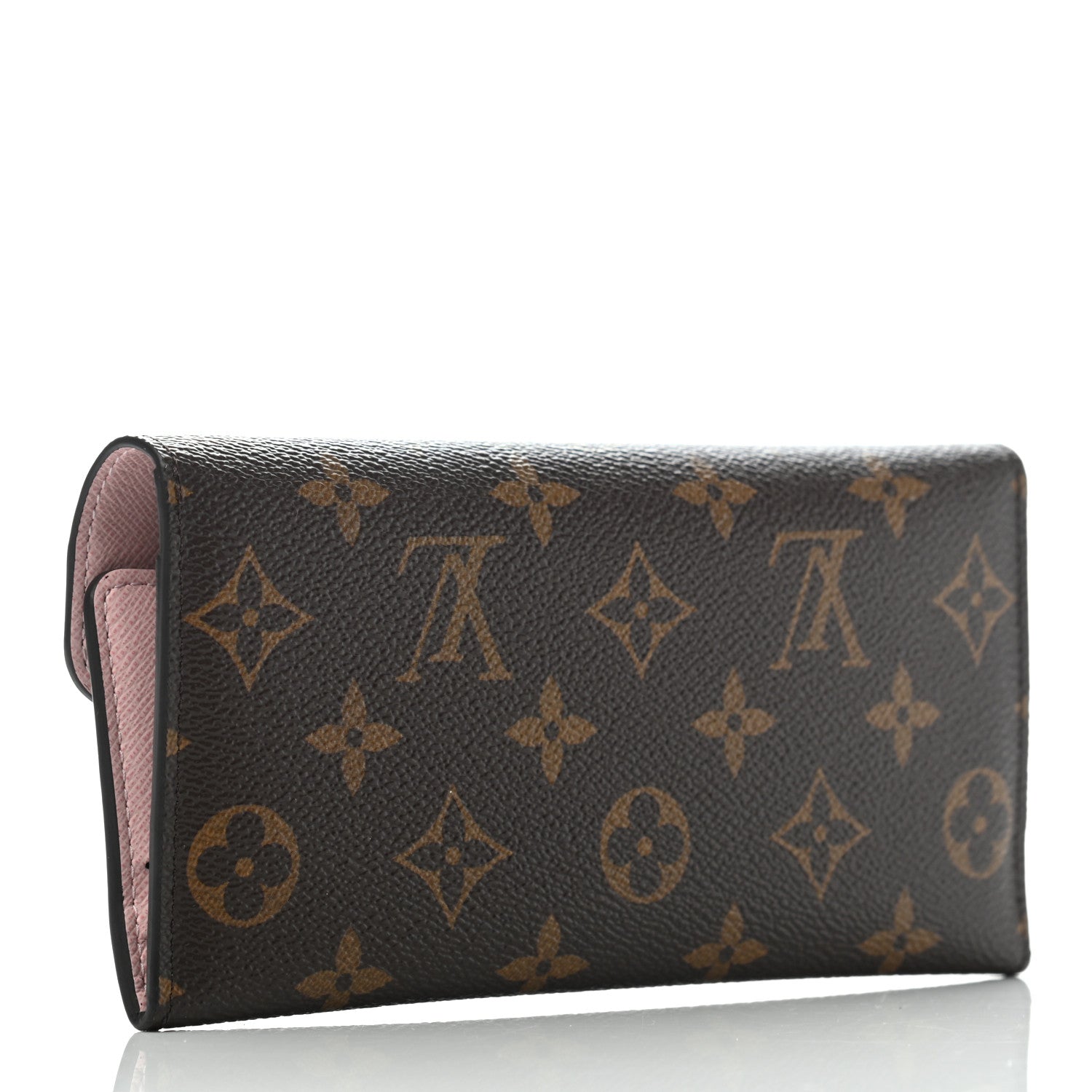 Louis Vuitton Monogram Josephine Wallet Rose Ballerine 3 of 8