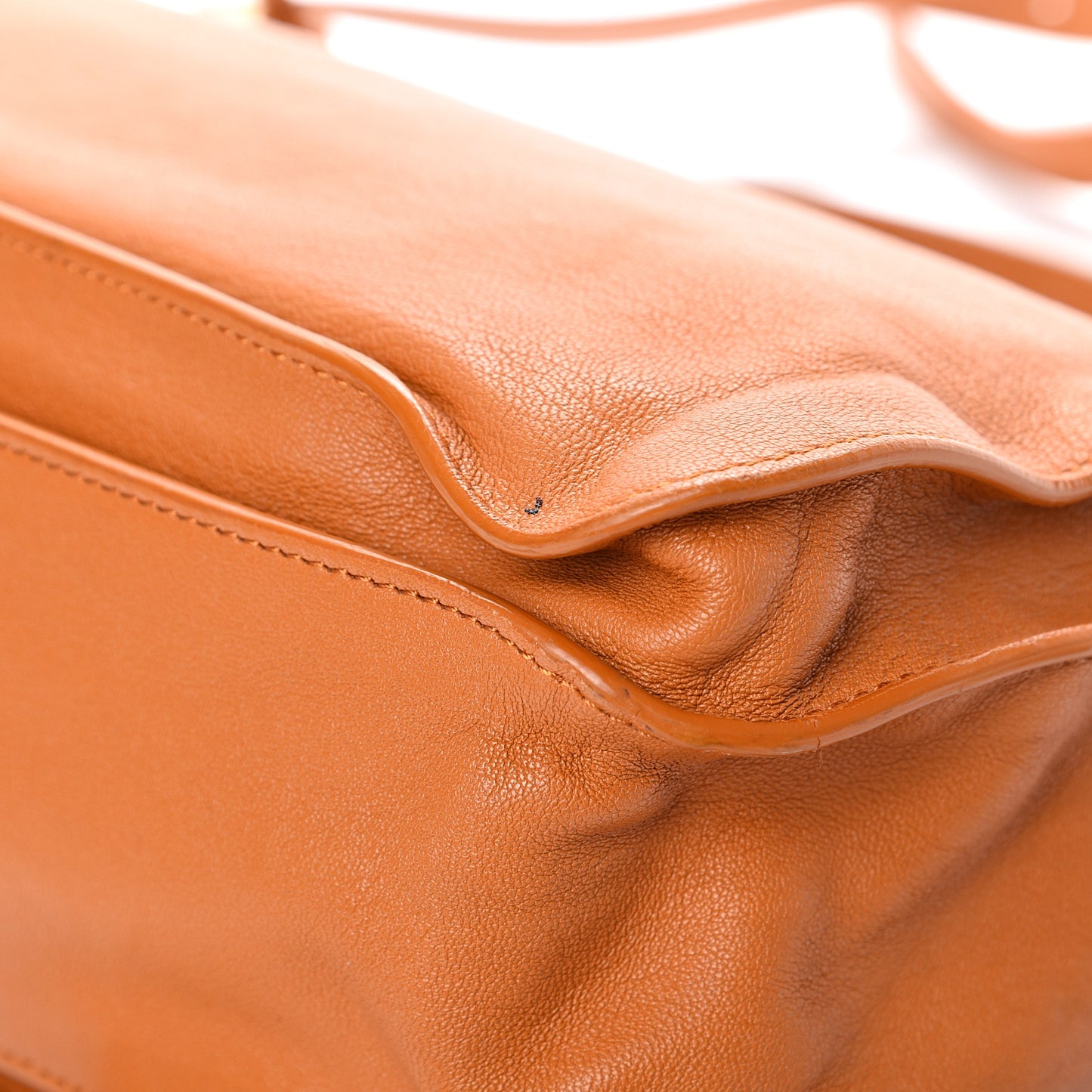 Lambskin Medium PS1 Satchel Saffron
