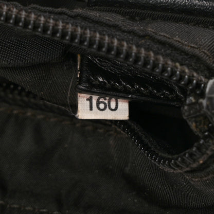 Prada Tessuto Nylon Flat Messenger Bag Black 7 of 9