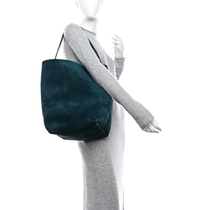 The Row Nubuck Large N/S Park Tote Sea Moss 2 of 10