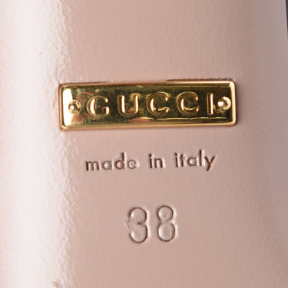 Gucci Vernice Crystal Pumps 38 Old Mauve 6 of 8