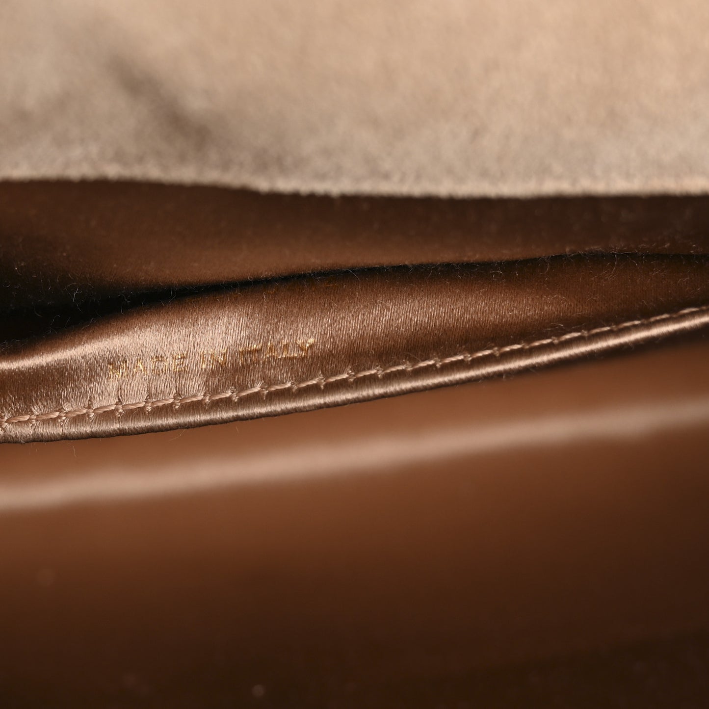 Patent Calfskin Monogram Large Belle De Jour Clutch Chair