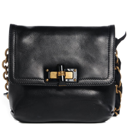 Lanvin Leather Happy Mini Pop Crossbody Black 1 of 6