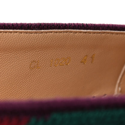 Christian Dior Cotton Embroidered Patchwork Granville Espadrille 41 Multicolor 6 of 9