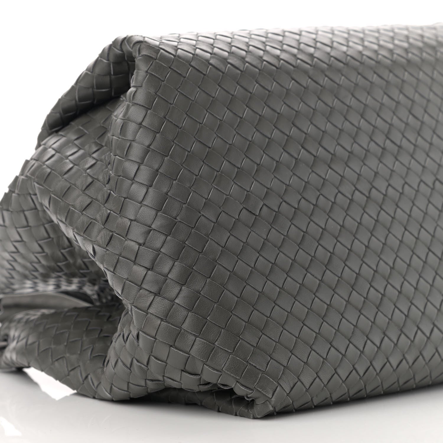 Bottega Veneta Nappa Intrecciato Parachute Bag Grey 9 of 11