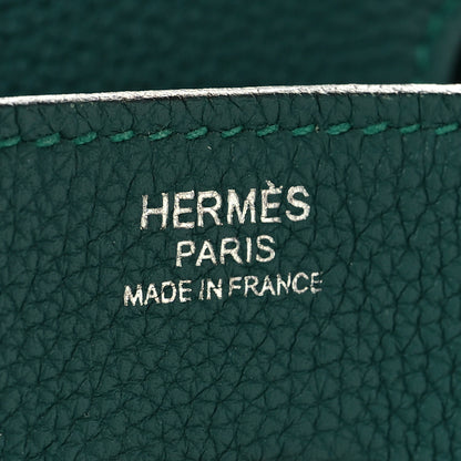 Hermes Togo Birkin 30 Malachite 6 of 12