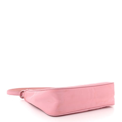 Prada Re-Nylon Saffiano Mini Re-Edition 2005 Bag Rosa 4 of 11
