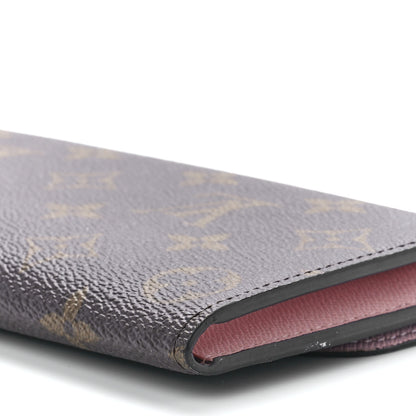 Louis Vuitton Monogram Emilie Wallet Rose Ballerine 10 of 10