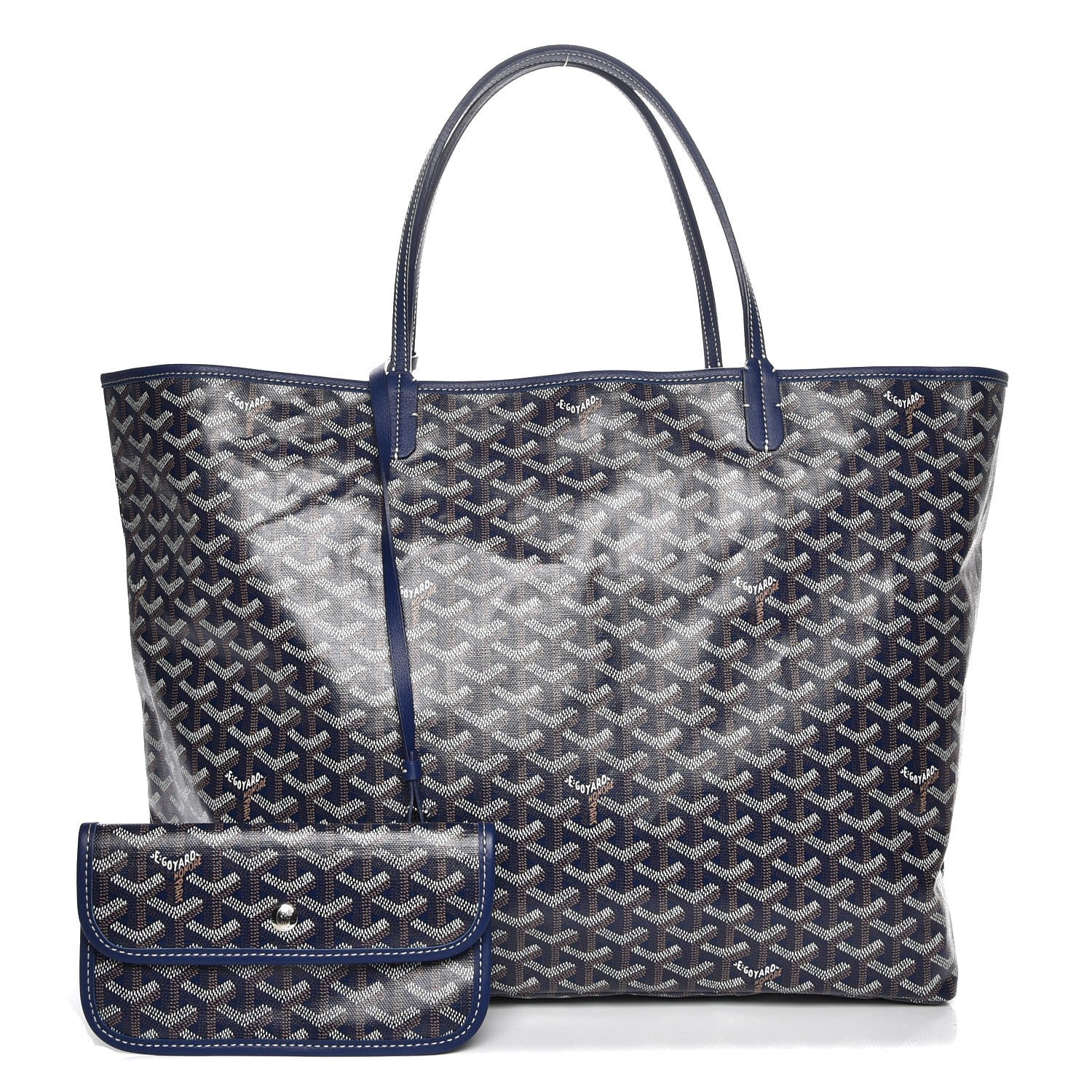 Goyard Goyardine Saint Louis GM Navy 1 of 7