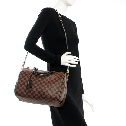 Louis Vuitton Damier Ebene Speedy Bandouliere 30 2 of 14