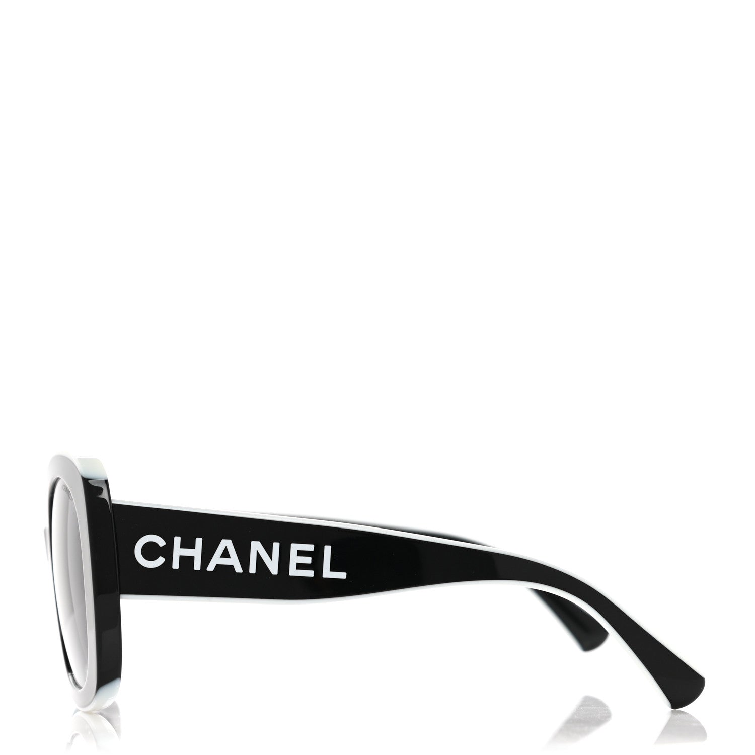 Chanel Acetate Sunglasses 71414A Black 2 of 8