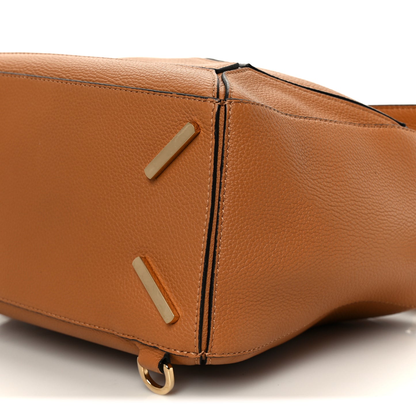 Calfskin Medium Puzzle Bag Tan
