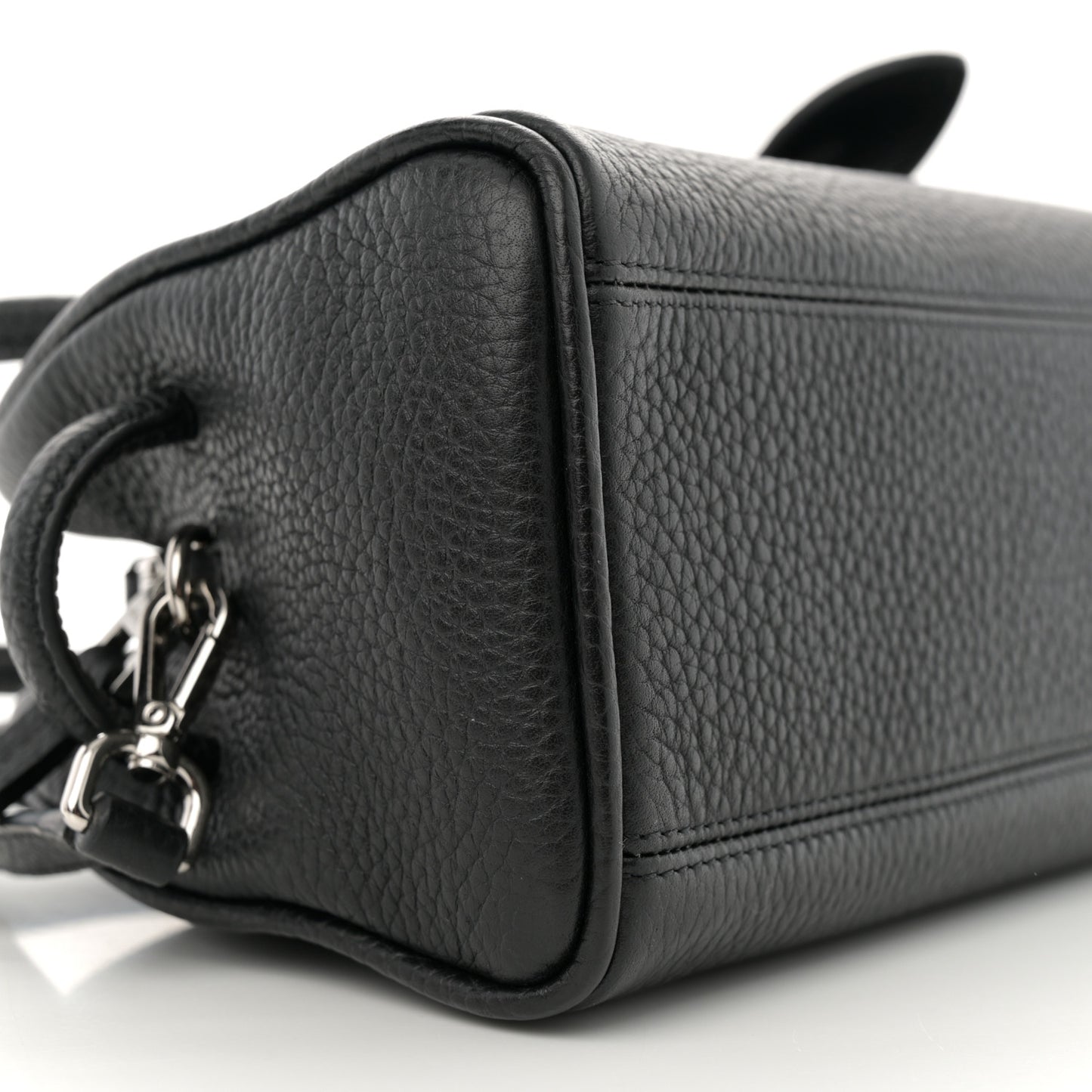 Grained Calfskin Le Petit Turismo Black