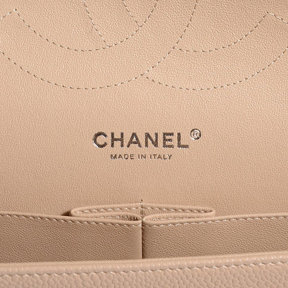 Chanel Caviar Quilted Jumbo Double Flap Beige Clair 11 of 18