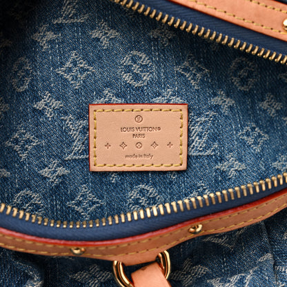 Louis Vuitton Monogram Denim High Rise Bumbag Blue 6 of 10