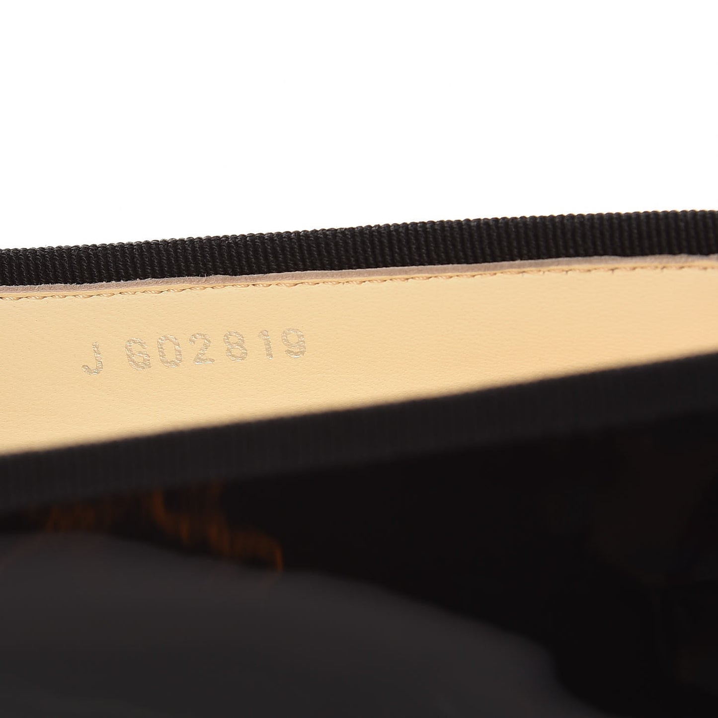 Patent CC Cap Toe Ballerina Flats 36.5 Black