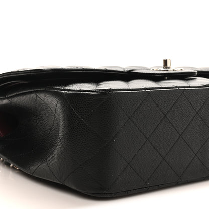 Chanel Caviar Quilted Jumbo Double Flap Black 9 of 10