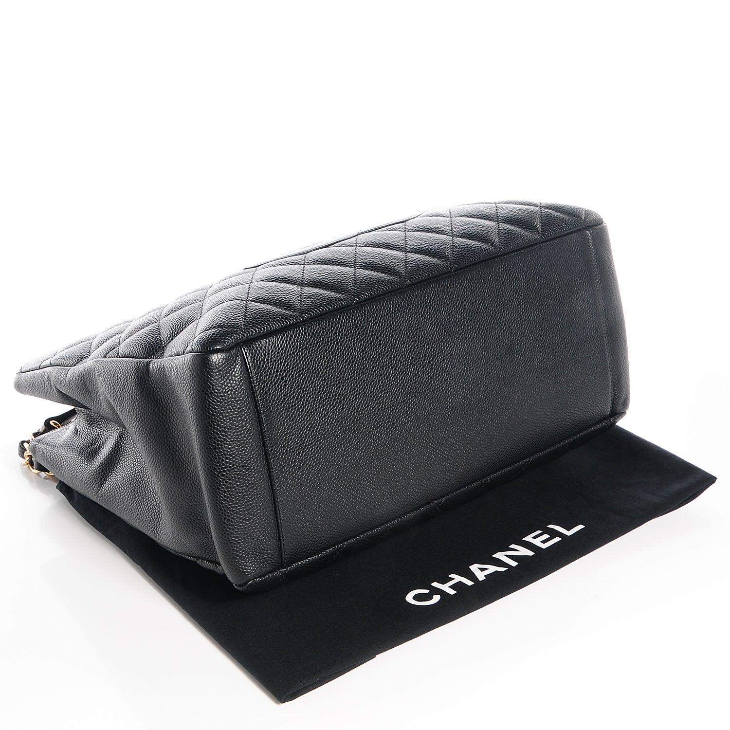 Chanel Caviar Grand Shopping Tote GST Black 4 of 6