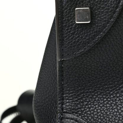 Celine Drummed Calfskin Mini Luggage Black 12 of 14