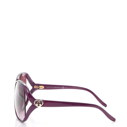 Gucci GG Butterfly Sunglasses 3525/K/S Purple 3 of 8