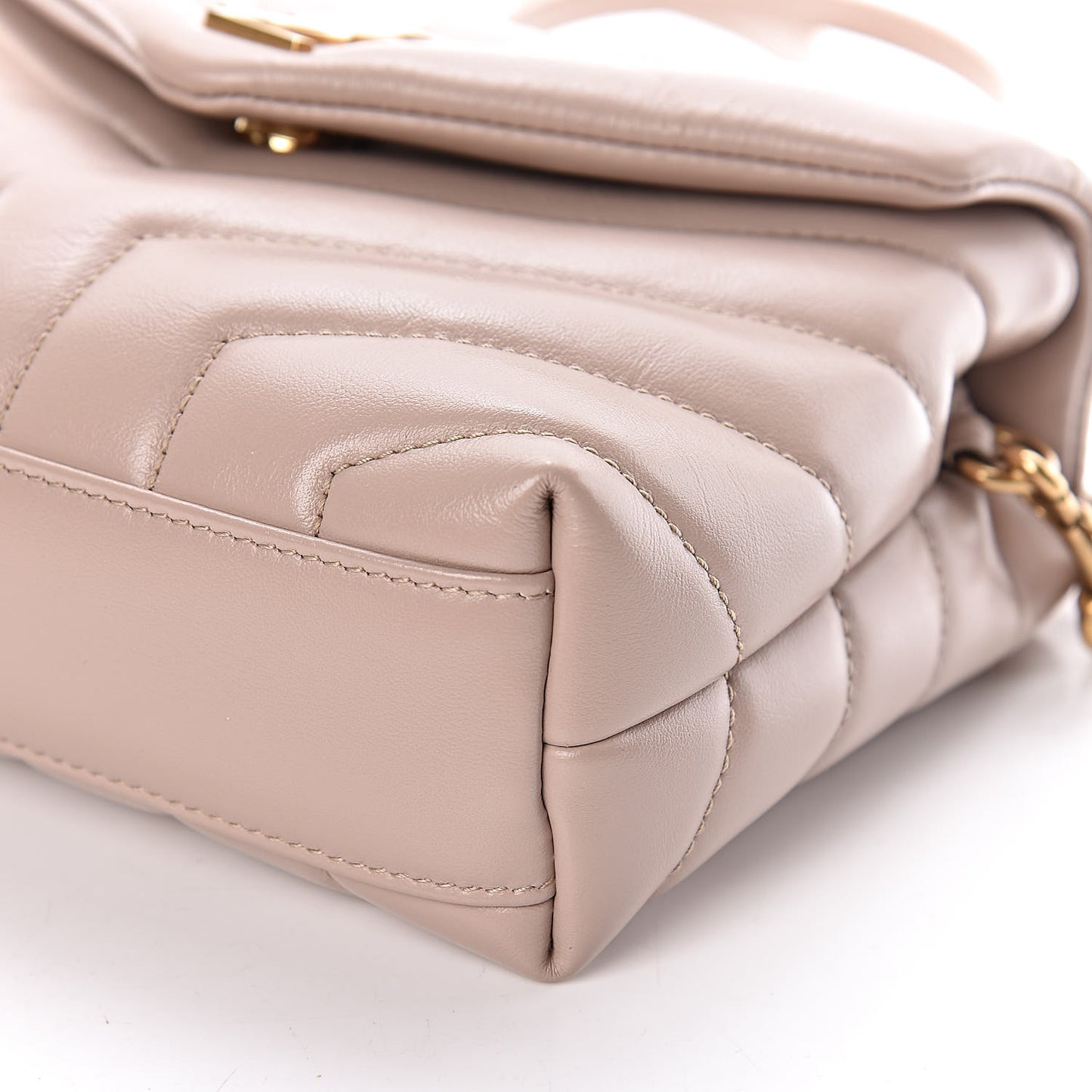 Calfskin Y Quilted Monogram Toy Loulou Crossbody Bag Marble Pink
